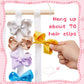 2 Pack Hair Bows Holder Organizer For Girls Baby Headband Hair Bows Holder Hanging Hair Bow Organizer Head Band Holder Storage F