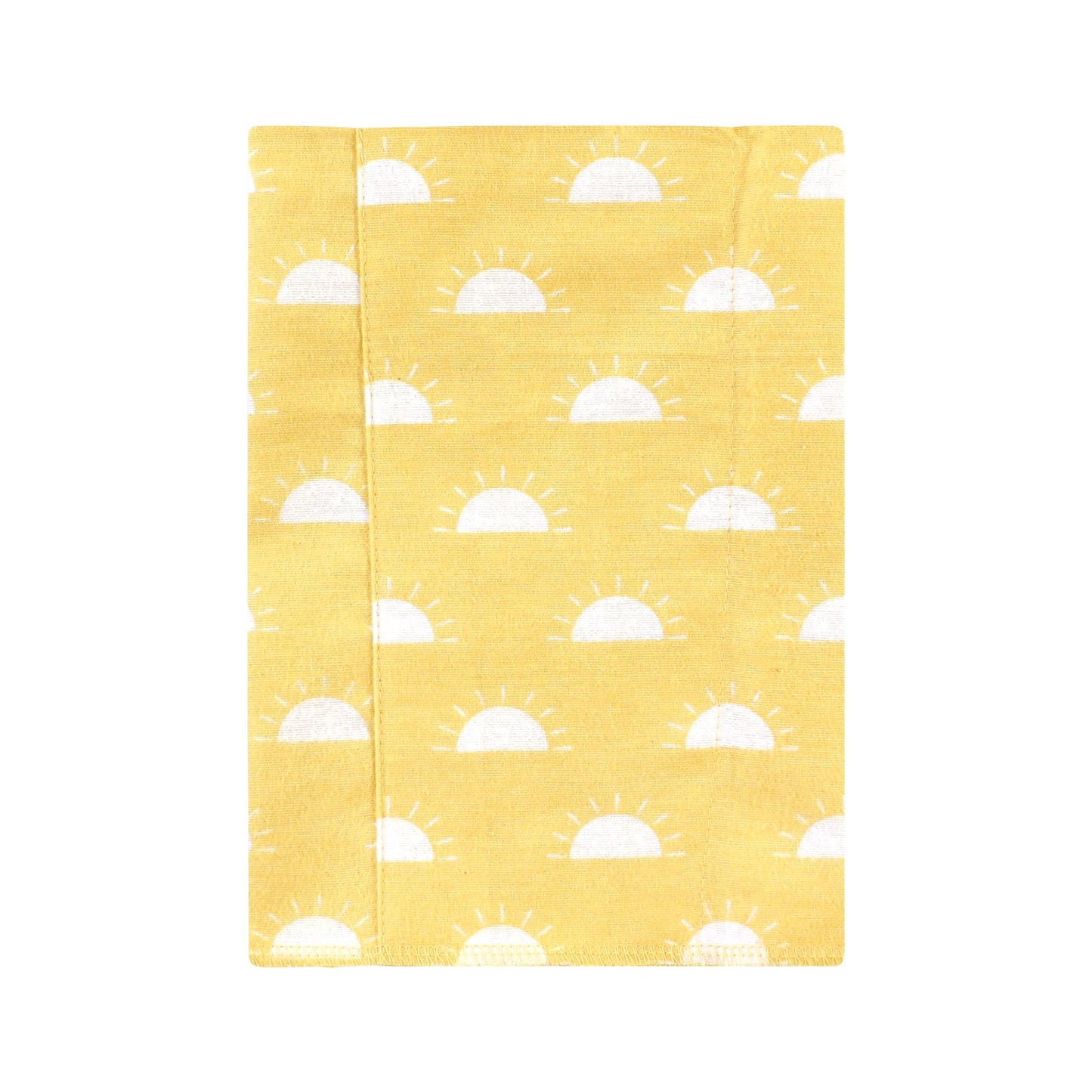 Hudson Baby Unisex Baby Cotton Flannel Burp Cloths, My Sunshine 7 Pack, One Size