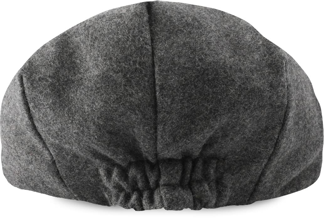 A&J Design Baby Newsboy Cap Toddler Boy Flat Scally Irish Hat Gray 2-3T