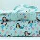 OON Junior All in One Personalised Zipper Diaper Caddy (Sky Blue)