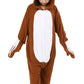 Canasour Kids Sloth Onesie Halloween Cosplay Costume Girls Animal Unisex Outfuit One Piece Hooded Soft Pajamas Coffee Party 6-8