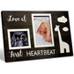 bloom & nest Giraffe Wooden Sonogram Picture Frame - Baby Nursery Decor, Ultrasound Frame for Pregnancy Announcement, Ideal Gift