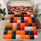 Feelyou Building Blocks Bed Sheet Set Toy Brick Fitted Sheet for Kids Boys Girls Teens Room Decor Toddler Gaming Bedding Set Que