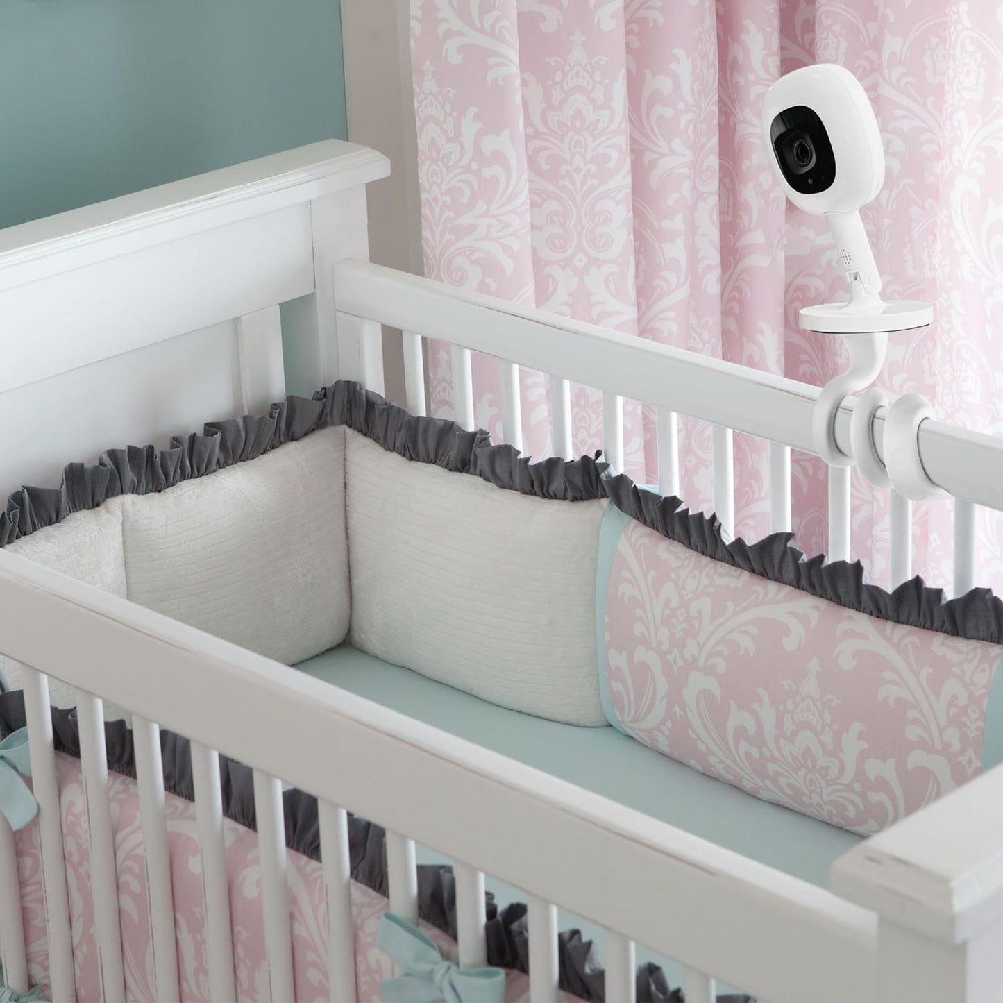 Itodos Baby Monitor Mount Compatible With Nanit Pro Smart Baby Monitor & Flex Stand, Versatile Twist Mount Without Tools Or Wall
