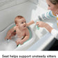 Fisher-Price Baby To Toddler Bath 4-In-1 Sling N Seat Tub With Removable Infant Support And 2 Toys, Climbing Leaves