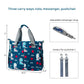 Pheben Diaper Bag Tote Waterproof Messenger Purse Baby Bags For Mom And Dad Multifunction Large Travel Diaper Tote Bags(Cute Din