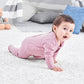 Acestar Newborn Baby Footed Pajamas With Mitten Cuffs - Cotton Unisex Snap-Up Baby Sleepers For Sleep And Play Footies Pjs (0-3