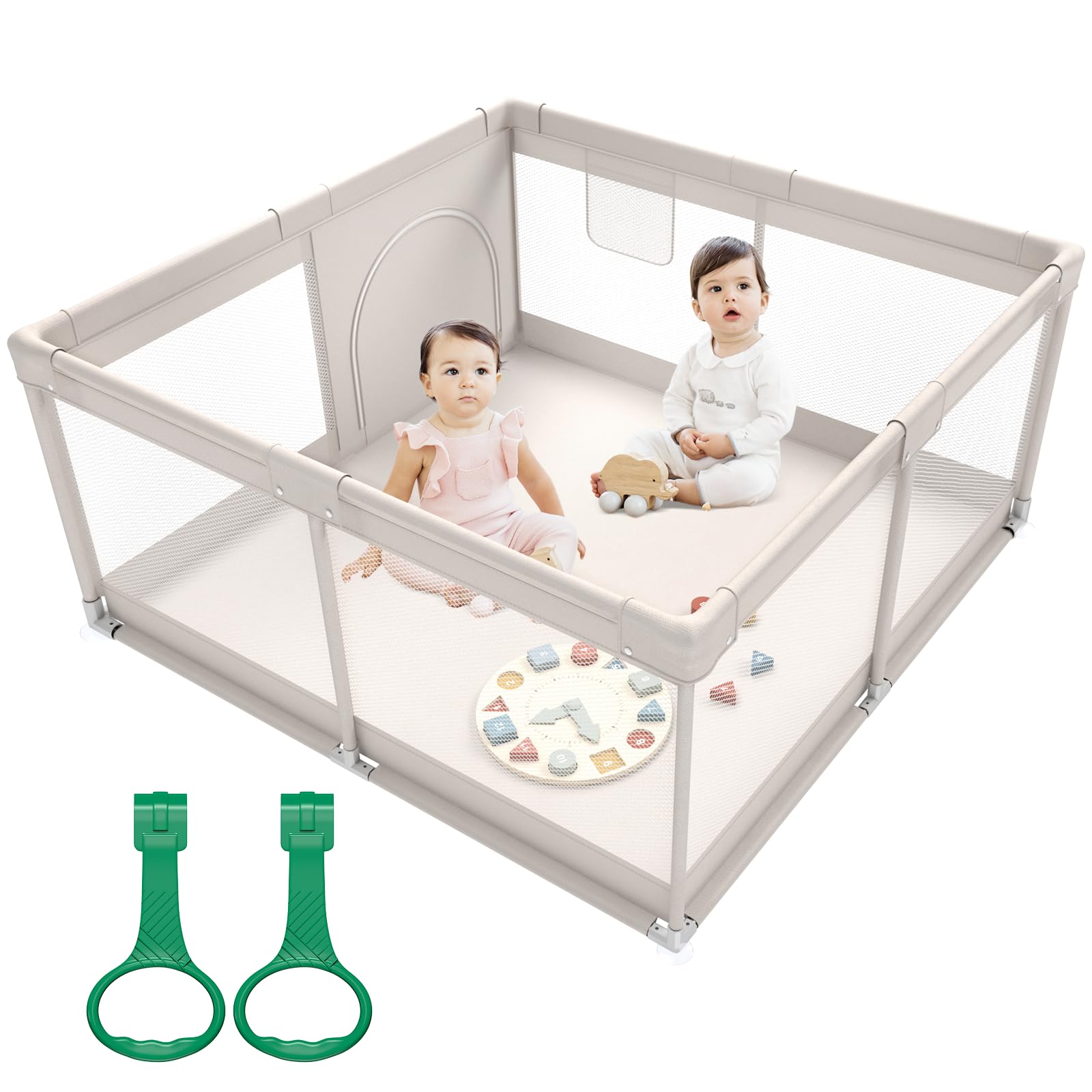 Baby Playpen,Playpen For Babies And Toddlers, Play Pen For Kids, Play Pen For Babies And Toddlers (47 * 47 Inch Playpen Without
