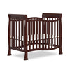 Dream On Me Violet 4-In-1 Convertible Mini Crib In Espresso, Greenguard Gold Certified, JPMA Certified, 3 Position Mattress Heig