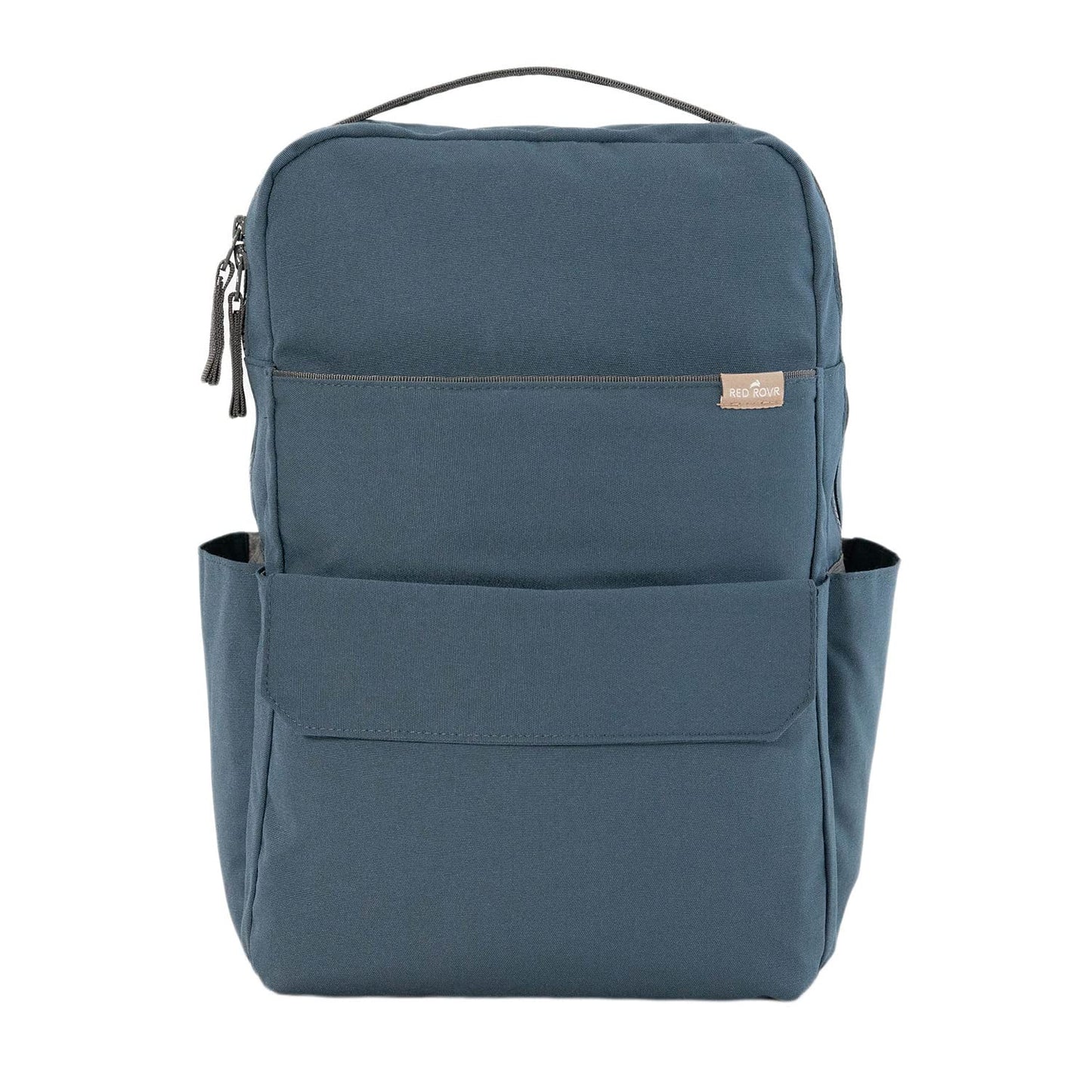 Red Rovr Roo Backpack | Lightweight Diaper Bag With Changing Pad | Large Capacity | Multifunctional Travel Pack | Exterior And I