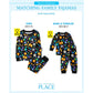 The Children'S Place,Unisex Baby,And Kids, Sibling Matching, Holiday Pajama Sets, Cotton,Allover Halloween Candy,6