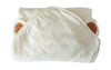 byLora Soft Towels for Baby, Antibacterial & Hypoallergenic Baby Bamboo Towel and 2 Washcloths Set, Brown Bear Ears, Large