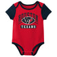 Outerstuff Nfl Newborn Baby And Infant Short Sleeve Bodysuit Variety 3-Pack - Houston Texans, 3-6M