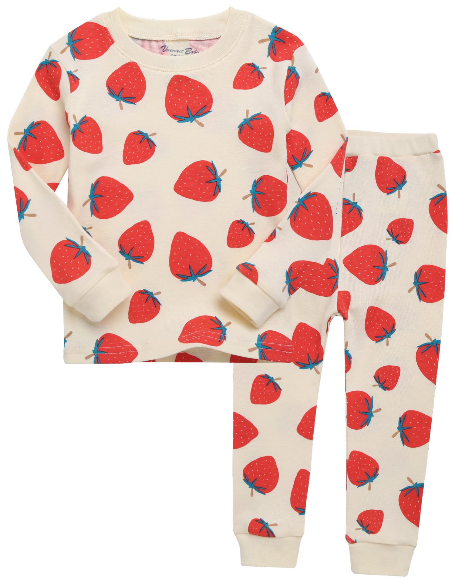 Vaenait Baby Toddler Kids Boys Girls Animal 100% Cotton Sleepwear Pajamas Set Berryberry M
