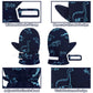 Sarfel Toddler Mittens 2T Toddler Gloves Ages 2-4 Toddler Winter Gloves Toddler Waterproof Mittens For Toddler Boys Snow Gloves