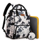 Montana West Wrangler Diaper Bag Backpacks Western Backpack Purses Multi-function Baby Bags for Mom with Waterproof Changing Pad