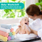 Homexcel Baby Washcloths 24 Pack-Microfiber Coral Fleece Baby Bath Face Towel 7 X 9 Inch Extra Absorbent And Soft Burp Cloth And