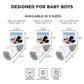 Abg Accessories Baby Girls & Boys Minnie 10-Pack Infant Sock, Mickey Mouse-Blue, 0-6 Months