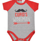 Unique Baby Boys Cupids Wingman Valentine'S Day One-Piece Layette (9 Months)