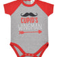 Unique Baby Boys Cupids Wingman Valentine'S Day One-Piece Layette (Newborn)
