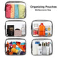 Diaper Bag With Organizing Pouches, Nappy Bags Handbag Multifunction Diaper Bag For Baby Care Travel Backpack Large Capacity Blu