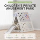Unicoo Childrens 7 In 1 Multi-Functional Climbing Pyramid Set With Slide, Kids Climbing And Sliding Set For Home, Daycare (Ku-C0
