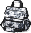 Nurse Mates Ultimate Nursing Bag | Multiple Compartments | Interior Laptop Compartment | Durable Zippers | Black & White Tie Dye