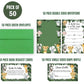 Yuzioey 50 Safari Baby Shower Invitations, Jungle Animals Invitations Macthing Envelpoes, Diaper Raffle Tickets, Book Request Ca