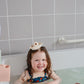mushie Stackable Bath Boats Toy (Rustic) | Floating Bathtub Toys for Baby & Toddler, Set of 5 | Made in Denmark