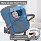 Winter Baby Car Seat Cover, Waterproof Carseat Cover With Zipper Peep Window, Warm Sherpa Fleece Lining, Universal Infant Car Se