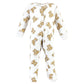 Hudson Baby Unisex Baby Cotton Sleep And Play, Teddy Bears, 0-3 Months