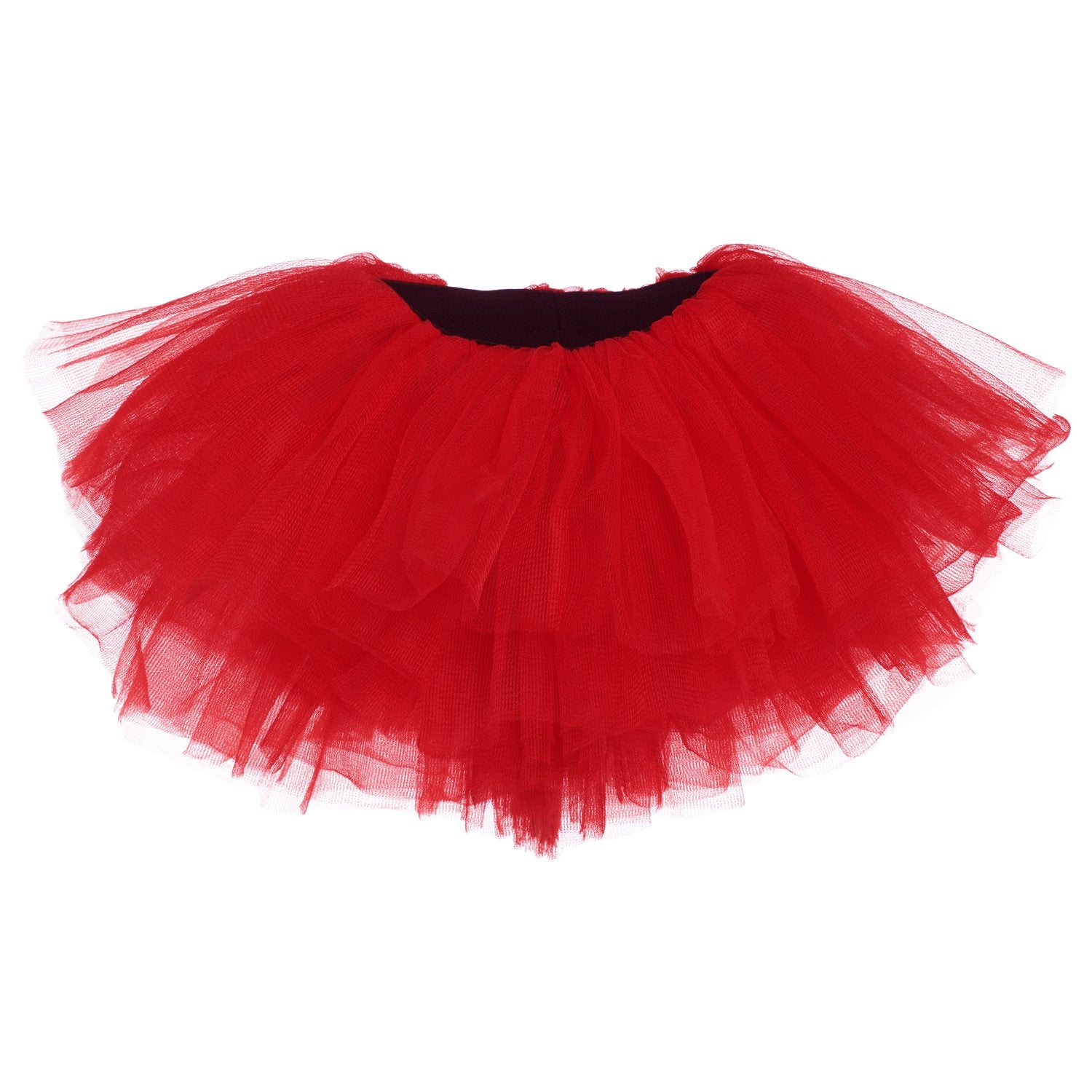 My Lello Red Baby Tutu Short Ballet Skirt 10-Layer (Newborn - 3Mo.)