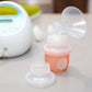 Boon Nursh Wide Neck Breast Pump Adaptor - Works With Spectra And Avent Breast Pumps - Compatible Nursh Bottles - Breastfeeding