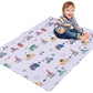 50 X 50 Play Mat For Baby Playpen Tummy Time Mat, Non-Slip Washable Baby Playpen Mat, Baby Crawling Mats For Floor, Portable Tra