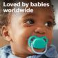 Philips Avent Ultra Air Pacifier 0-6 Months, Pink/Peach, 4 Pack, Scf245/40