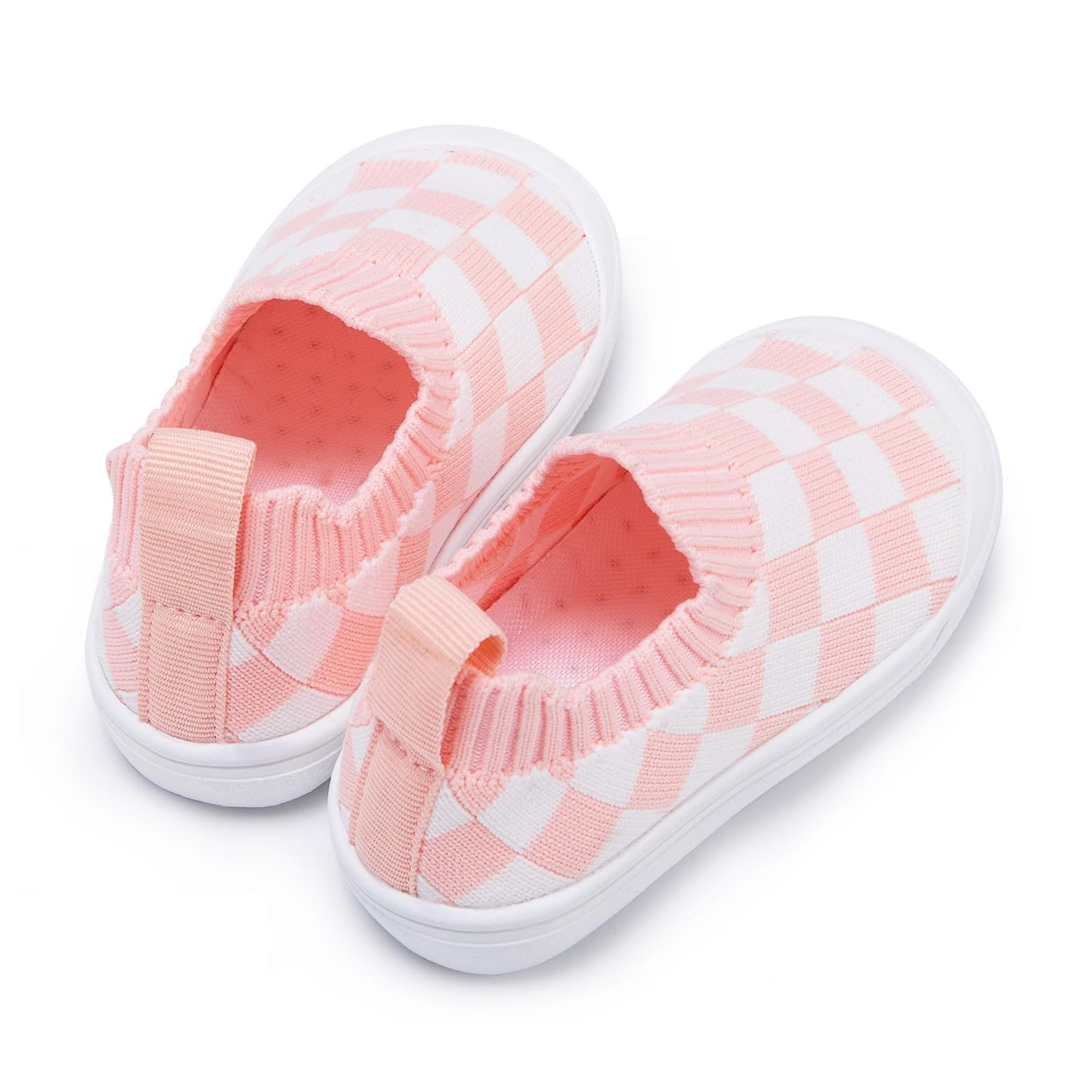 Baby Walking Shoes First Boy Girl Walker Infant Sock Tennis Mesh Sneakers Breathable 6 9 12 18 24 Months Pink Size 12-18 Months