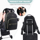 Lovevook Diaper Bag Backpack, Quilted Baby Bag With Changing Pad & Pacifier Holder, Waterproof Travel Diaper Bags For Baby Boys