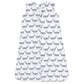 Hudson Baby Unisex Baby Cotton Sleeveless Wearable Sleeping Bag, Sack, Blanket, Whales, 6-12 Months