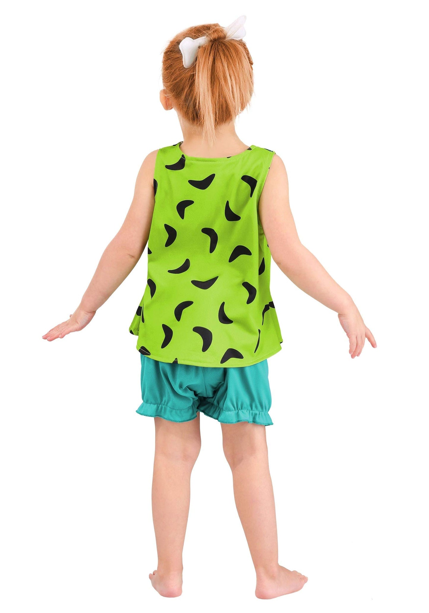 Fun Costumes - Flintstones Pebbles Costume For Girls, Flintstones Kids, Baby Cavewoman Outfit For Bedrock Cosplay Party (Small,