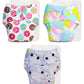 Superbottoms Basic LeakageProof Advanced Cloth Diapers For Babies, High Absorbent 100% Cotton 3 Reusable Diaper And 3 Insert Pa