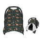 Muishi Deers Forest Mushroom Baby Car Seat Canopy Nursing Cover for Newborn Car Seat Breastfeeding Covers Blanket Newborn Shower