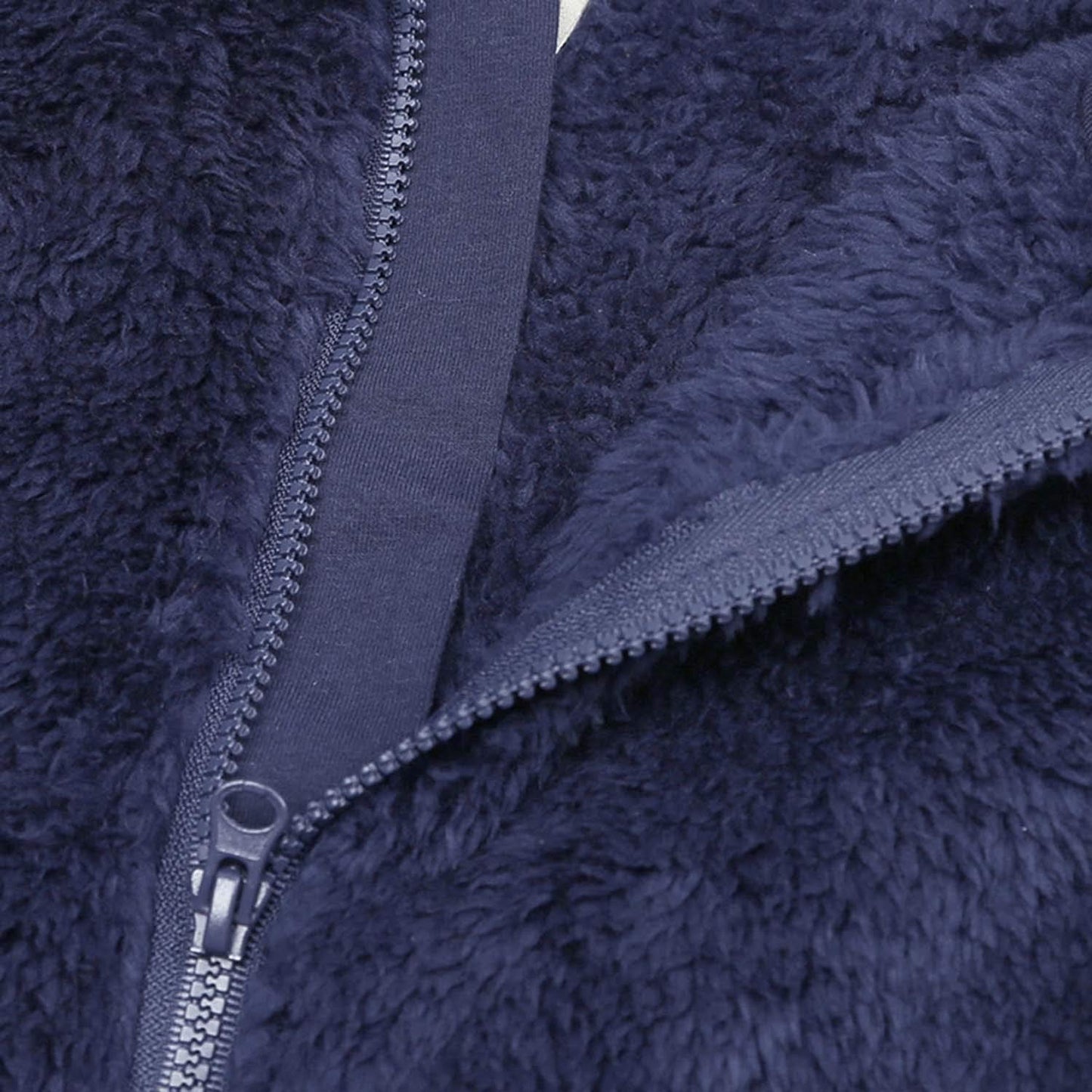 Baby Boy'S Fleece Down Coat 0-12 Months Toddlers Cute Bear Jumpsuits Winter Hooded Rompers With Zipper Navy 3-6M
