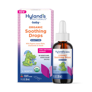 Hyland'S Baby - Organic Nighttime Soothing Drops For Oral Discomfort, 1 Oz