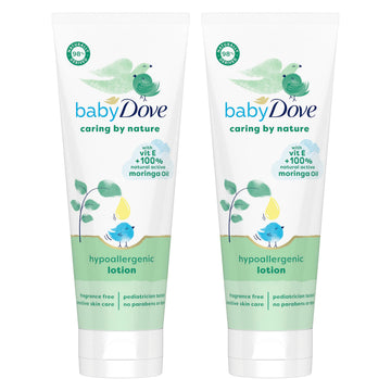 Baby Dove Hypoallergenic Lotion Caring By Nature 2 Count Build a Healthy Foundation for Your Baby s Skin Contains Vitamin E and