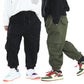 Mini Panda Toddler Pants, Black Pants Toddler Boys Or Girls, Little Boy Pants 2-Pieces (2T, Black,Green)