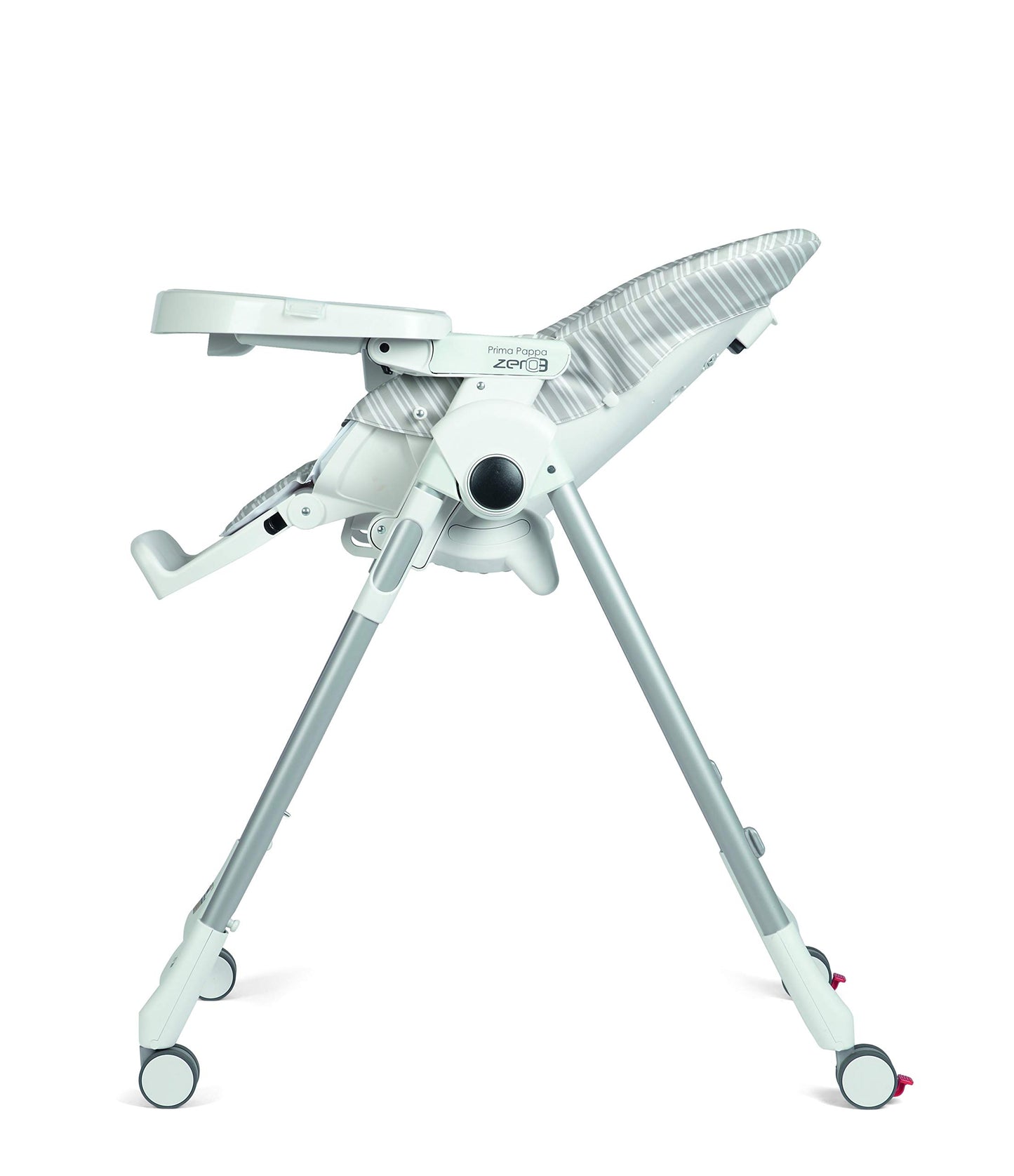 Prima Pappa Zero 3 - High Chair - For Children Newborn To 3 Years Of Age - Made In Italy - Gold (White & Gold)