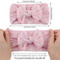 Kidocheese Baby Girls Headbands With Bows Elastics Nylon Hair Bows Hairbands Hair Accessories For Newborn Infant Toddlers Kids