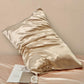 Toddler Pillowcases 2 Pack Satin Toddler Pillowcase 14X20 Breathable Silky Soft Travel Pillow Case Cover Khaki Silk Toddler Pill