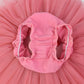 Baby Girls Tutu Bloomers Diaper Cover Cotton Tulle Bloomers And Headband Set Coral 6-12 Month