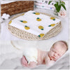 BNFBaby Swaddling Blanket Soft Muslin Cotton Swaddle Towel Yellow Pine|Baby | Nursery Bedding |1Pc x Baby Blanket